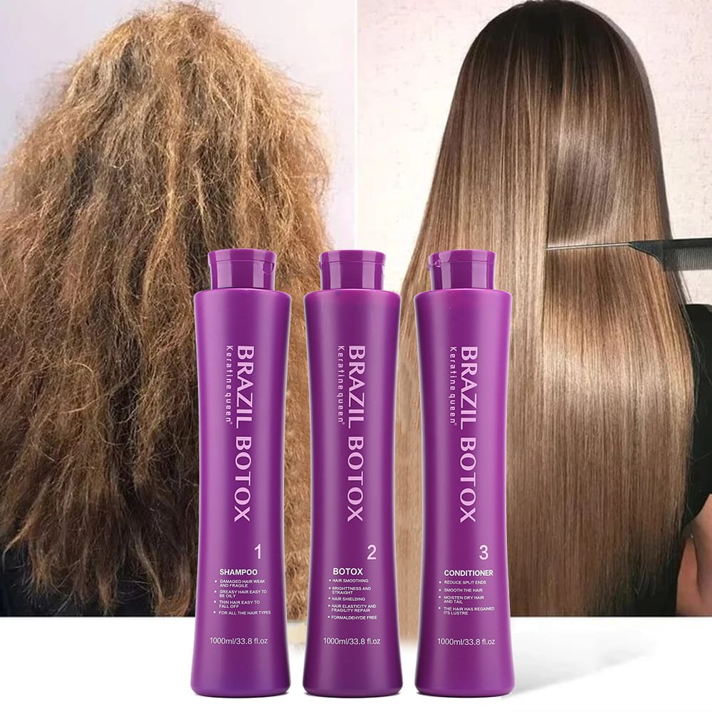 Formaldehyde Free Botox Hair Straightening