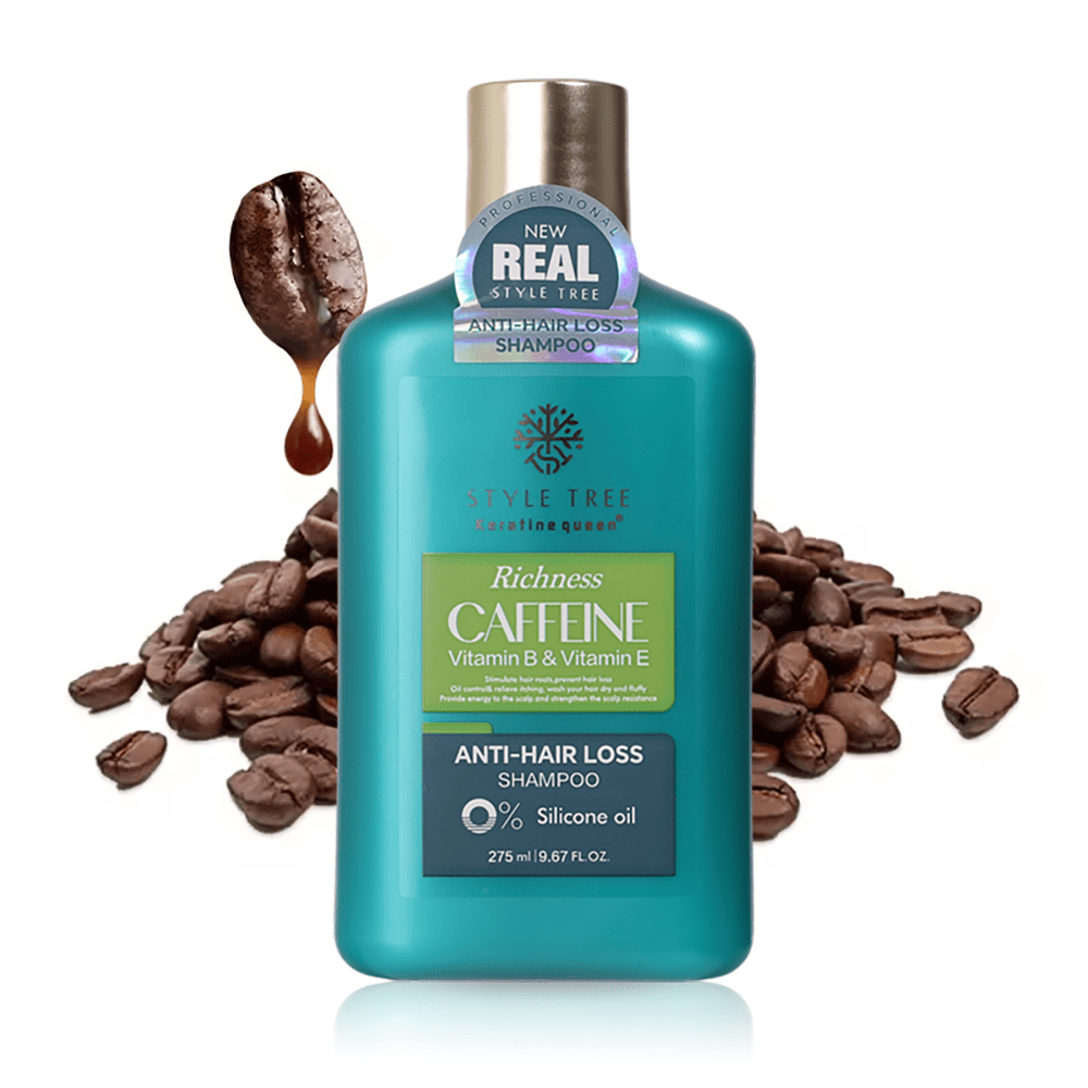 style tree caffeine anti hair loss shampoo – thinning hair & root strength
