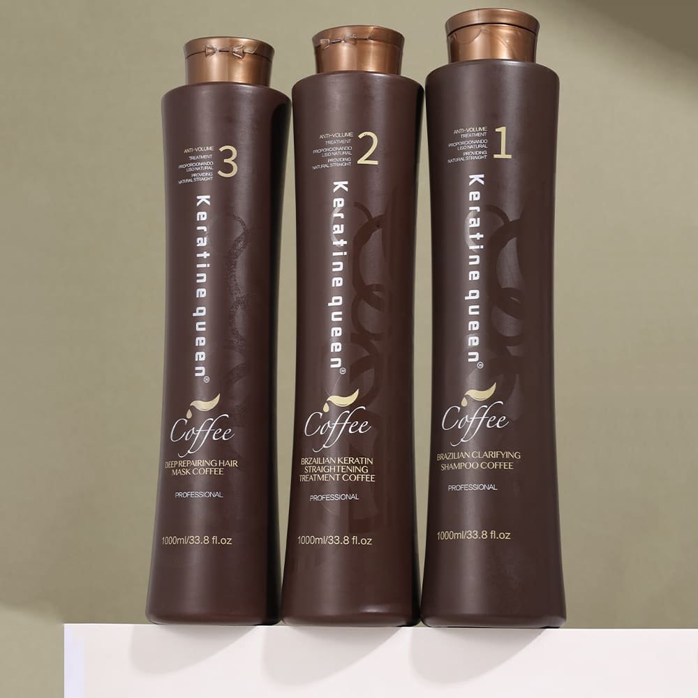 Coffee Brazilian Hair Keratin Set