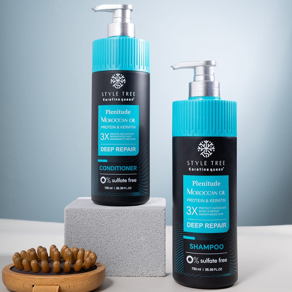 style tree moroccan oil hair care set repair & smoothness